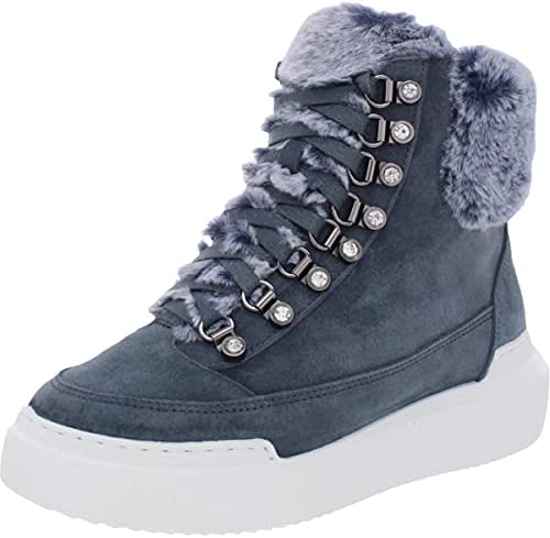 Vince Camuto Womens Shelsta Suede Faux Fur Ankle Boots Free delivery ...
